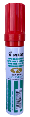 ПЛАКАТЕН МАРКЕР ПЕРМАНЕНТЕН PILOT SCA-6600 JUMBO 12,5MM ЧЕРВЕН