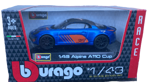 Bburago RACE- ALPINE A 110 Cup 1:43