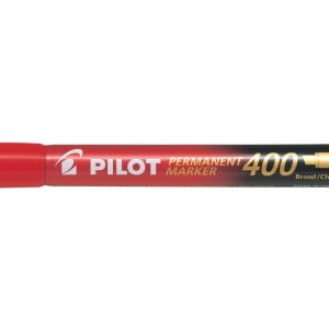 МАРКЕР ПЕРМАНЕНТЕН СКОСЕН ВРЪХ PILOT 400 ЧЕРВЕН