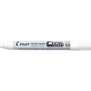 МАРКЕР ПЕРМАНЕНТЕН PILOT SUPER COLOR SC-W-M 2,0MM БЯЛ