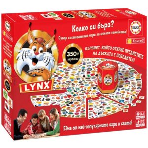 Забавна семейна игра Едука "Линкс"