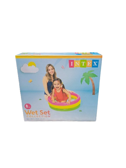 Бебешки надуваем басейн INTEX Sunset Glow 61cm. 757107