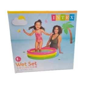 Бебешки надуваем басейн INTEX Sunset Glow,86х25 758924