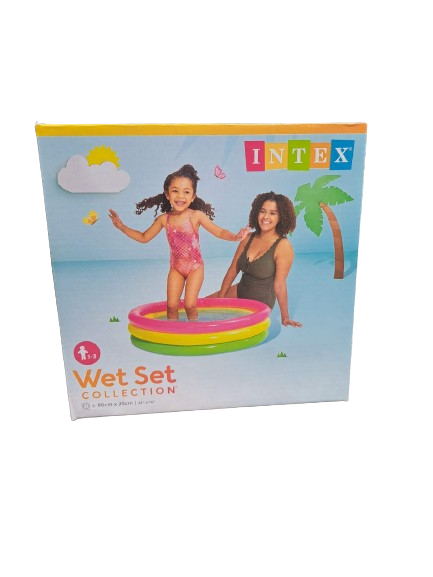 Бебешки надуваем басейн INTEX Sunset Glow,86х25 758924