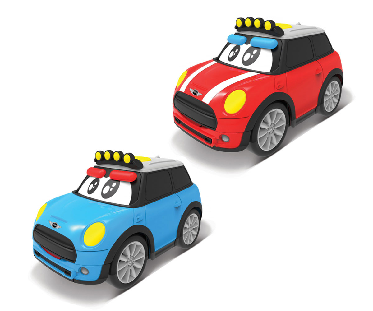 Bburago Junior - Пластмасова количка Mini Cooper с батерии, асортимент