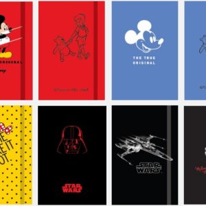 Тефтер дисни А5 с квадрати