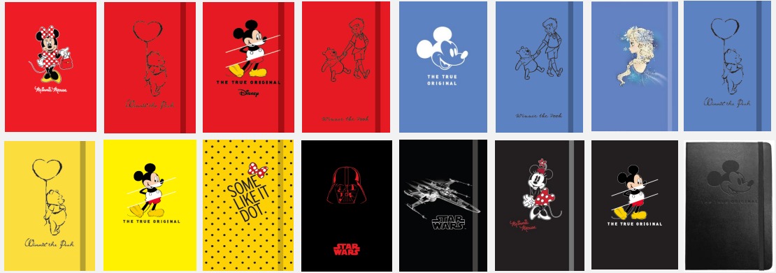 Тефтер дисни А5 с квадрати