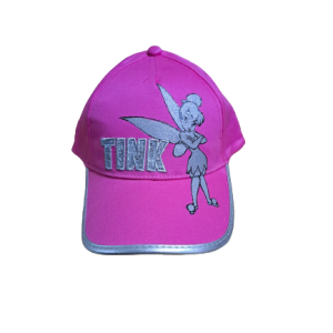 Шапка с Тинкърбел - розова