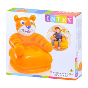 Детско надуваемо столче INTEX Happy Animal, асортимент 68556