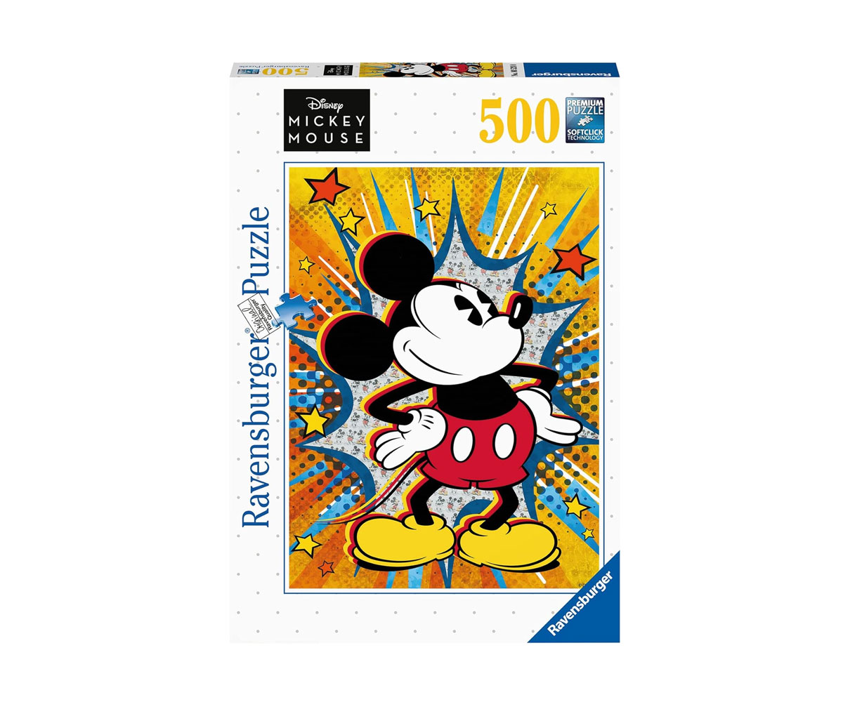 Пъзел Ravensburger 500 ел. - Мики Маус