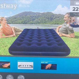 Дюшек Bestway син двоен 191 х 140 х 22cm 67002
