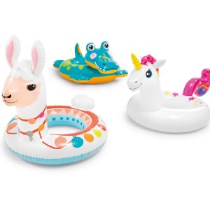 Детски надуваем пояс INTEX Big Animal, асортимент