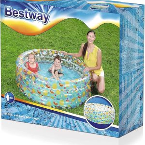 Надуваем басейн три ринга 150-53см. 51045