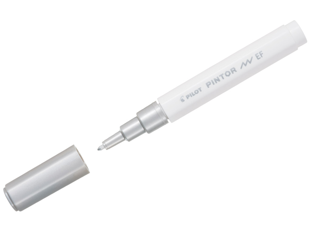 ПЕРМАНЕНТЕН МАРКЕР PILOT PINTOR PAINT 0.5-0.7ММ СРЕБРИСТ
