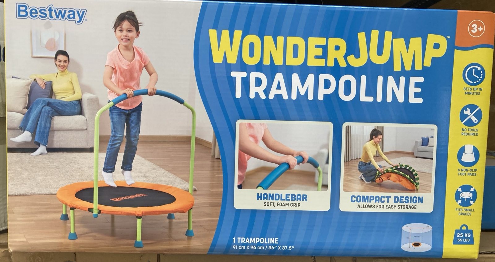 Bestway - Батут 91 х 96см. 59100