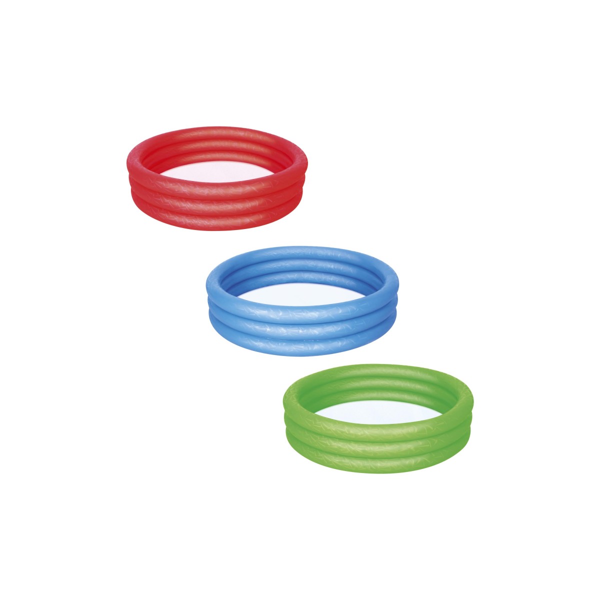 Надуваем басейн Bestway 152 x 30cm в плик 51026