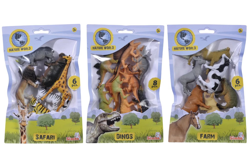 Животни в плик Simba, 3 вида 2674