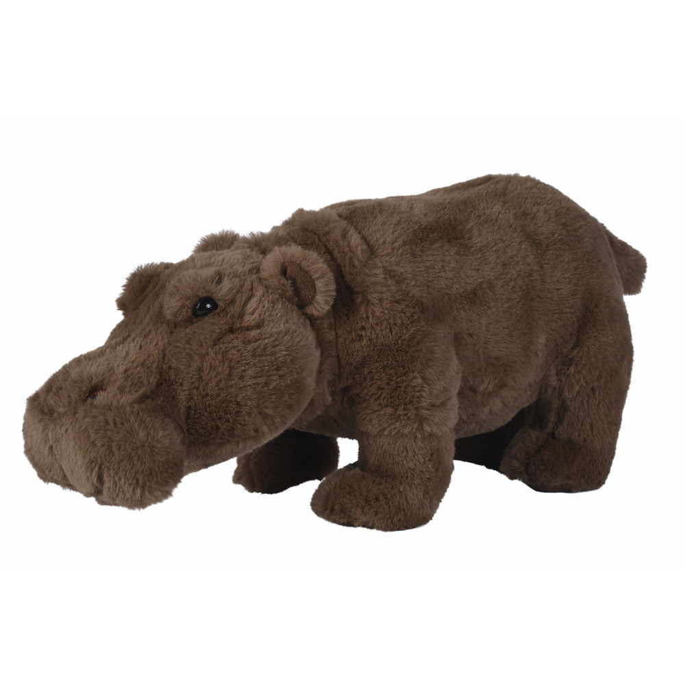 Плюшен хипопотам 31см 1127