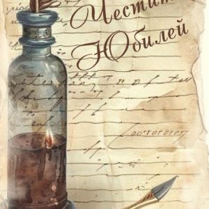 Дървен подаръчен ваучер ,, Честит юбилей`` за мъж