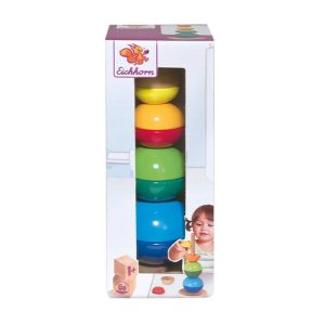 Дървена низанка с полусфери Eichhorn 3445