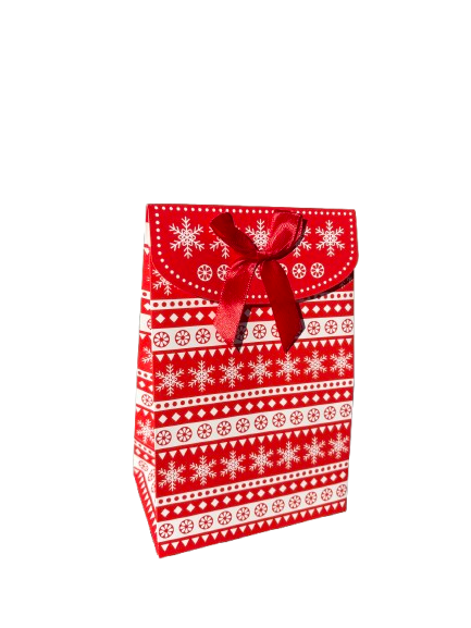 Подаръчен плик/кутия с капак коледна TSS-20S