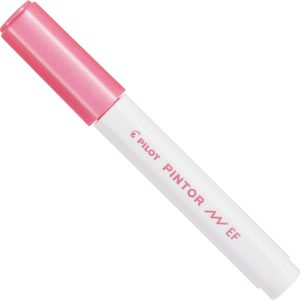 ПЕРМАНЕНТЕН МАРКЕР PILOT PINTOR PAINT 0.5-0.7ММ металик розов