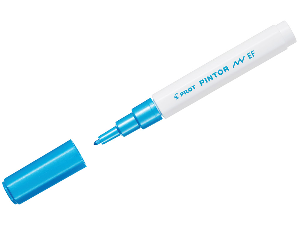 ПЕРМАНЕНТЕН МАРКЕР PILOT PINTOR PAINT 0.5-0.7ММ металик син