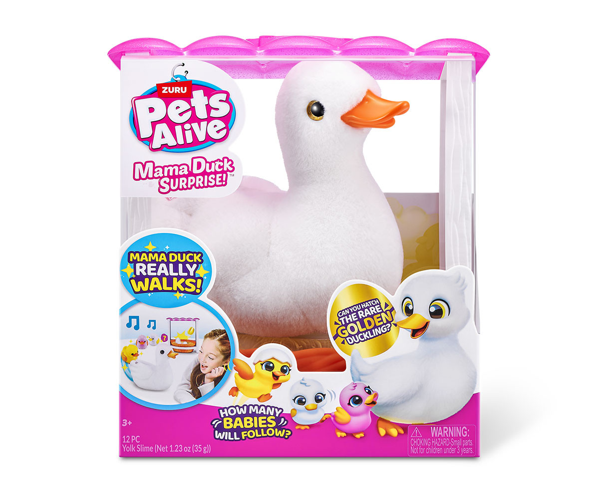 Zuru Pets Alive Мама-Патe-Изненада с малки патенца