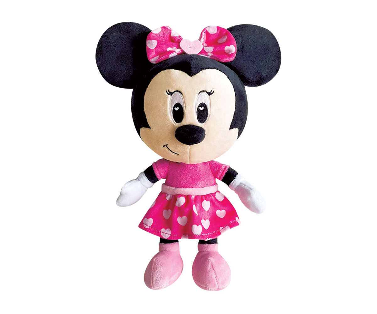 Плюшена играчка Disney - Мини Маус валентинка, 23 см