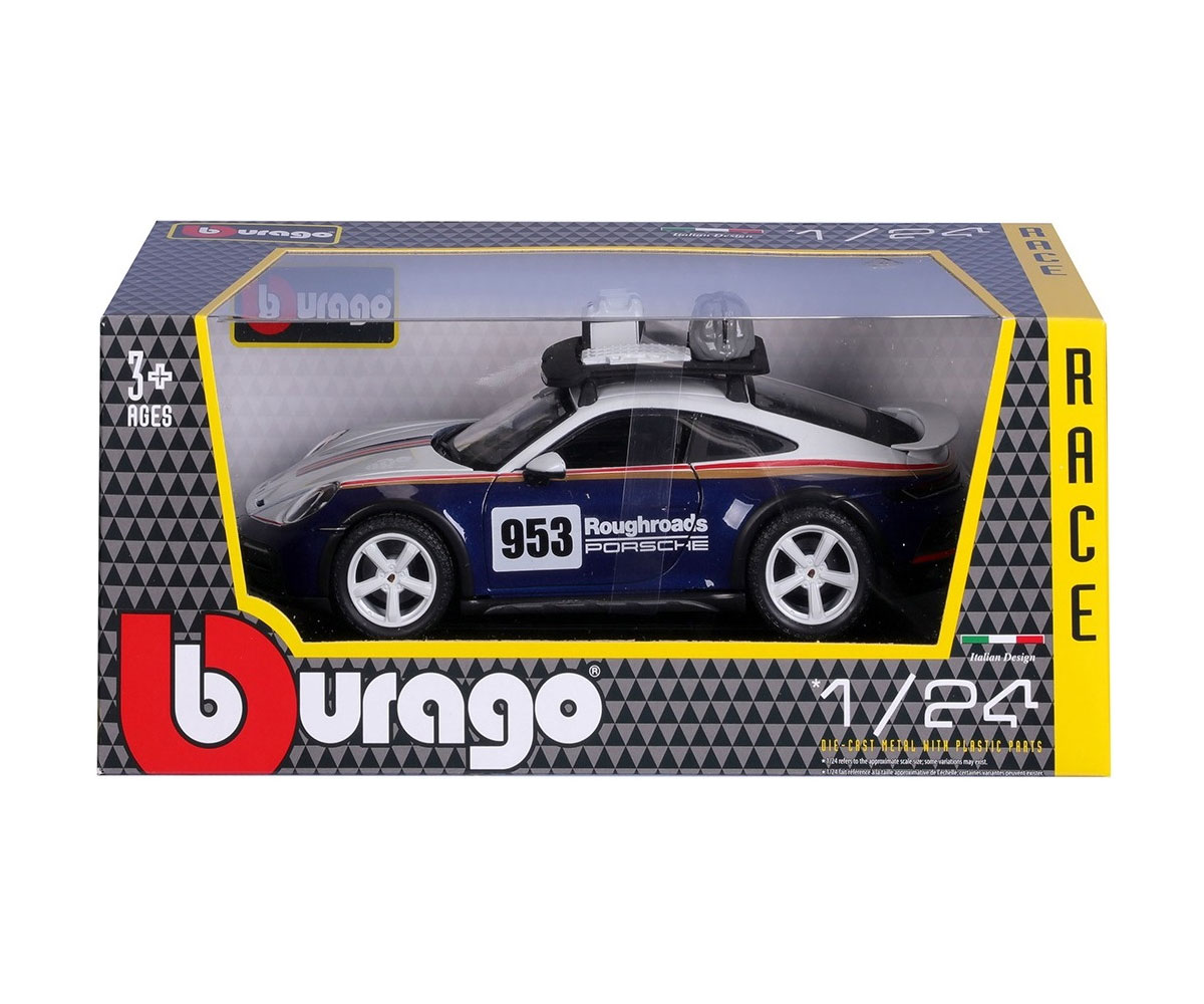 Bburago - модел на кола 1:24 - Porsche 911 Dakar