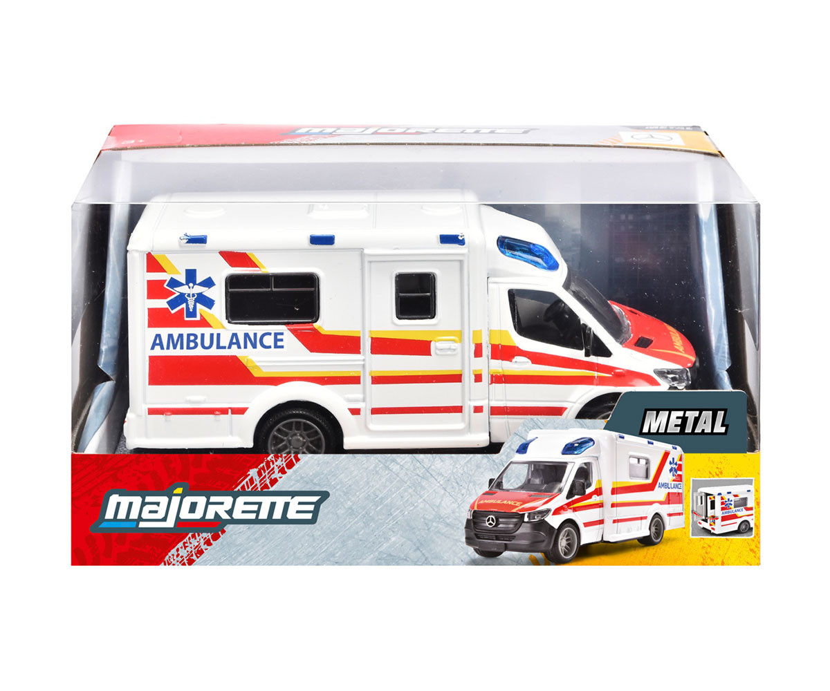 Majorette - Линейка Mercedes-Benz Sprinter 5038