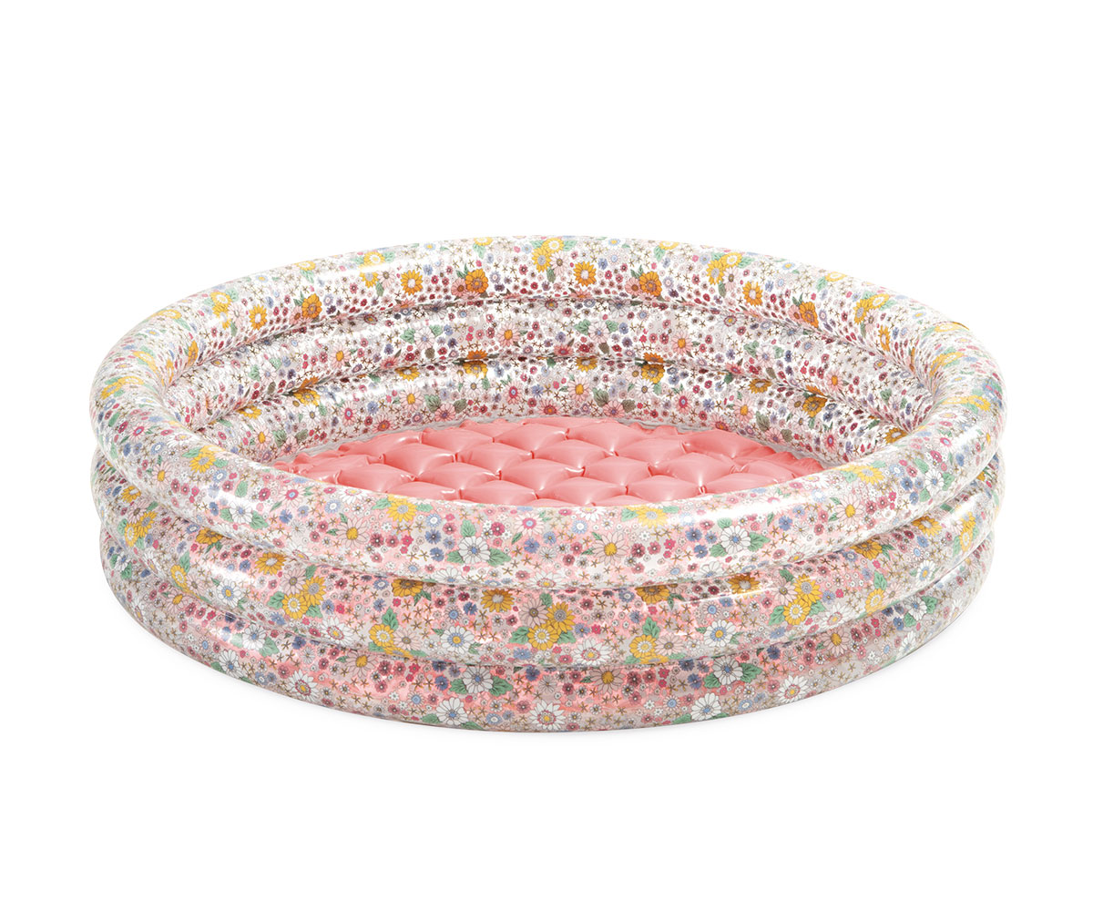 Надуваем басейн SWEET BLOSSOM 86x25см INTEX
