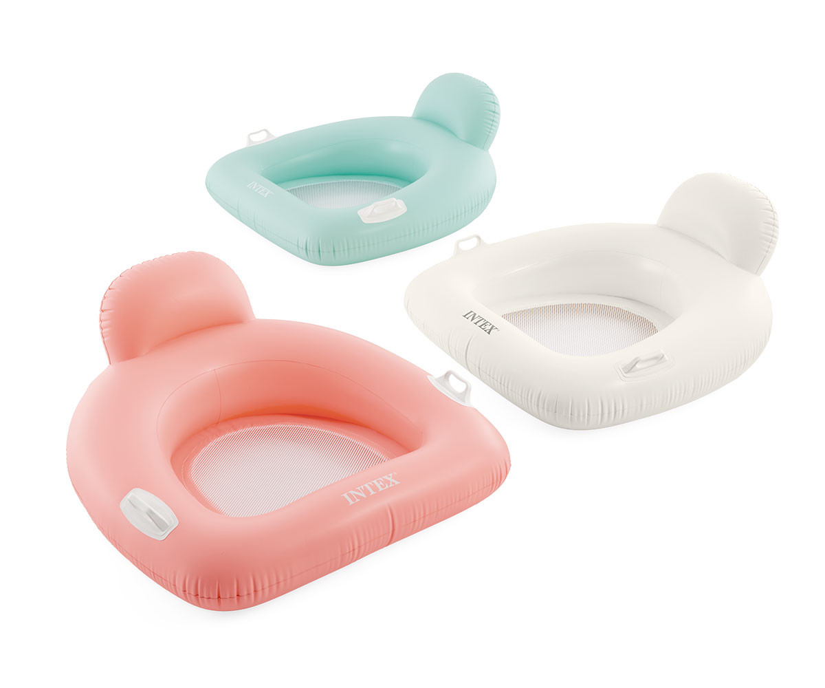 INTEX - Надуваемо кресло с възглавница, 114 х 107 см