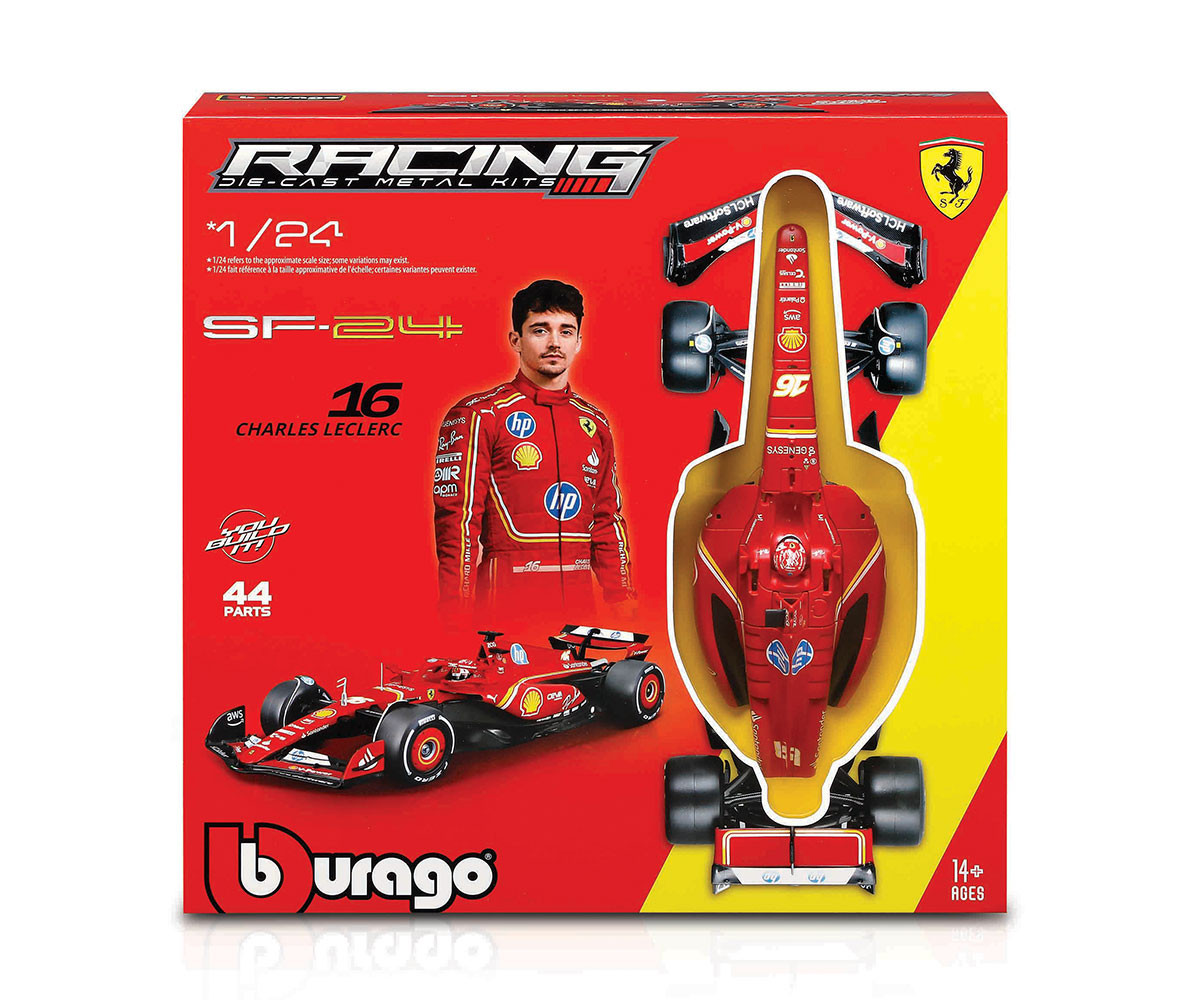 Bburago Ferrari - KIT комплект F1 Ferrari SF-24 18/26856