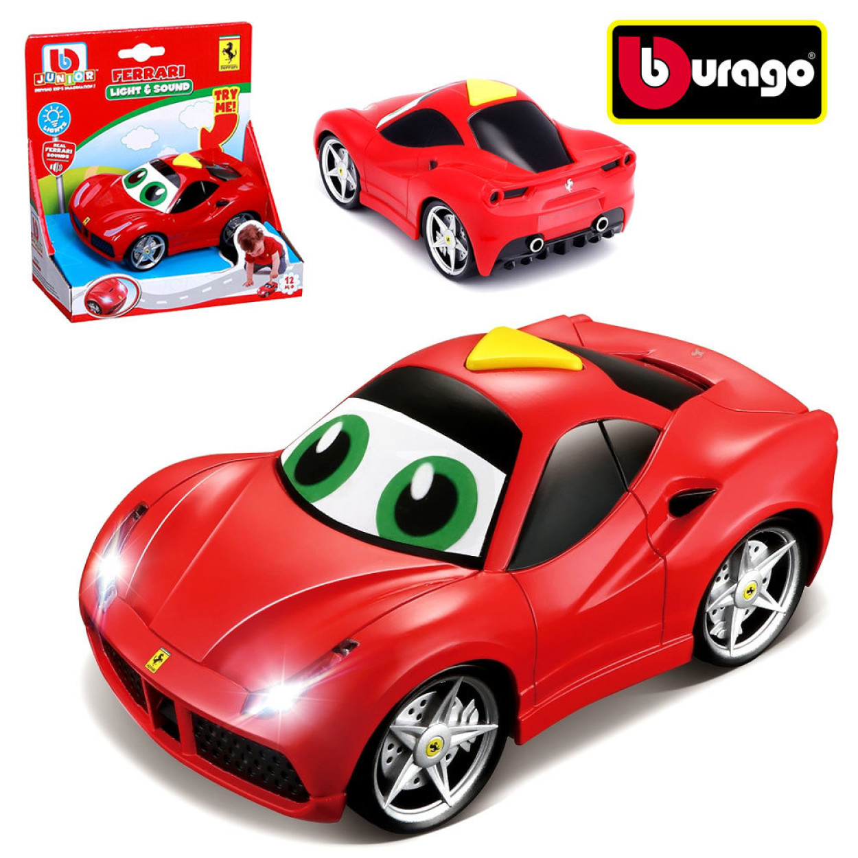 Bburago Junior - Ферари кола със звук и светлини 16-81002