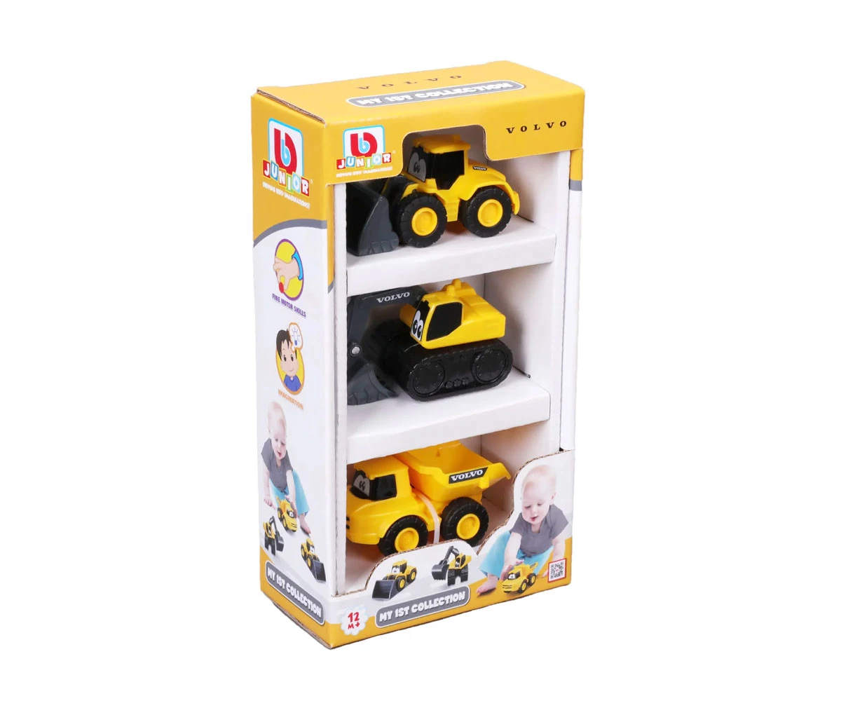 Bburago Junior - Моята първа колекция Volvo, комплект от 3 броя 16-85114