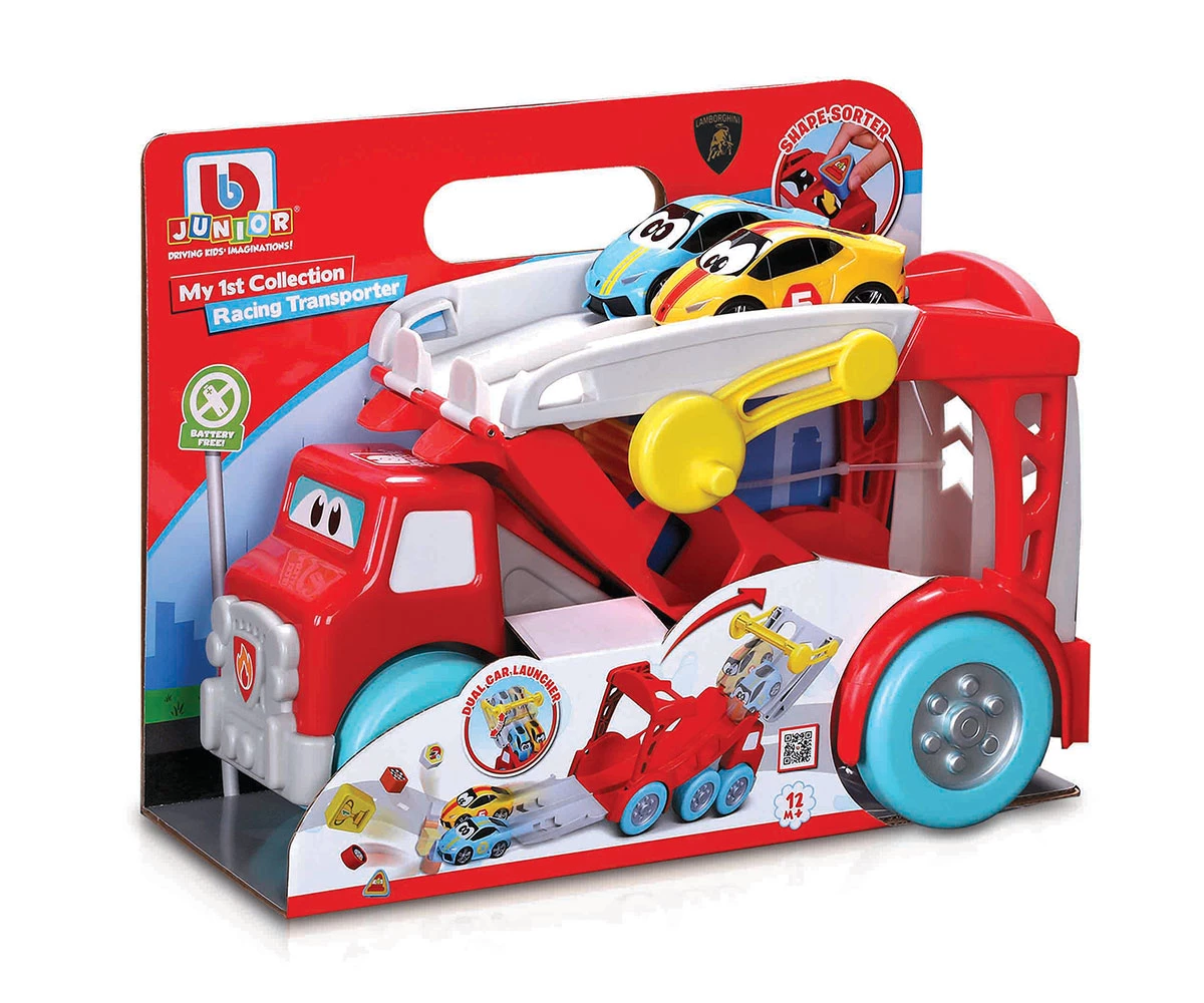 Bburago Junior - Моята първа колекция: Състезателен транспортьор 16-88623